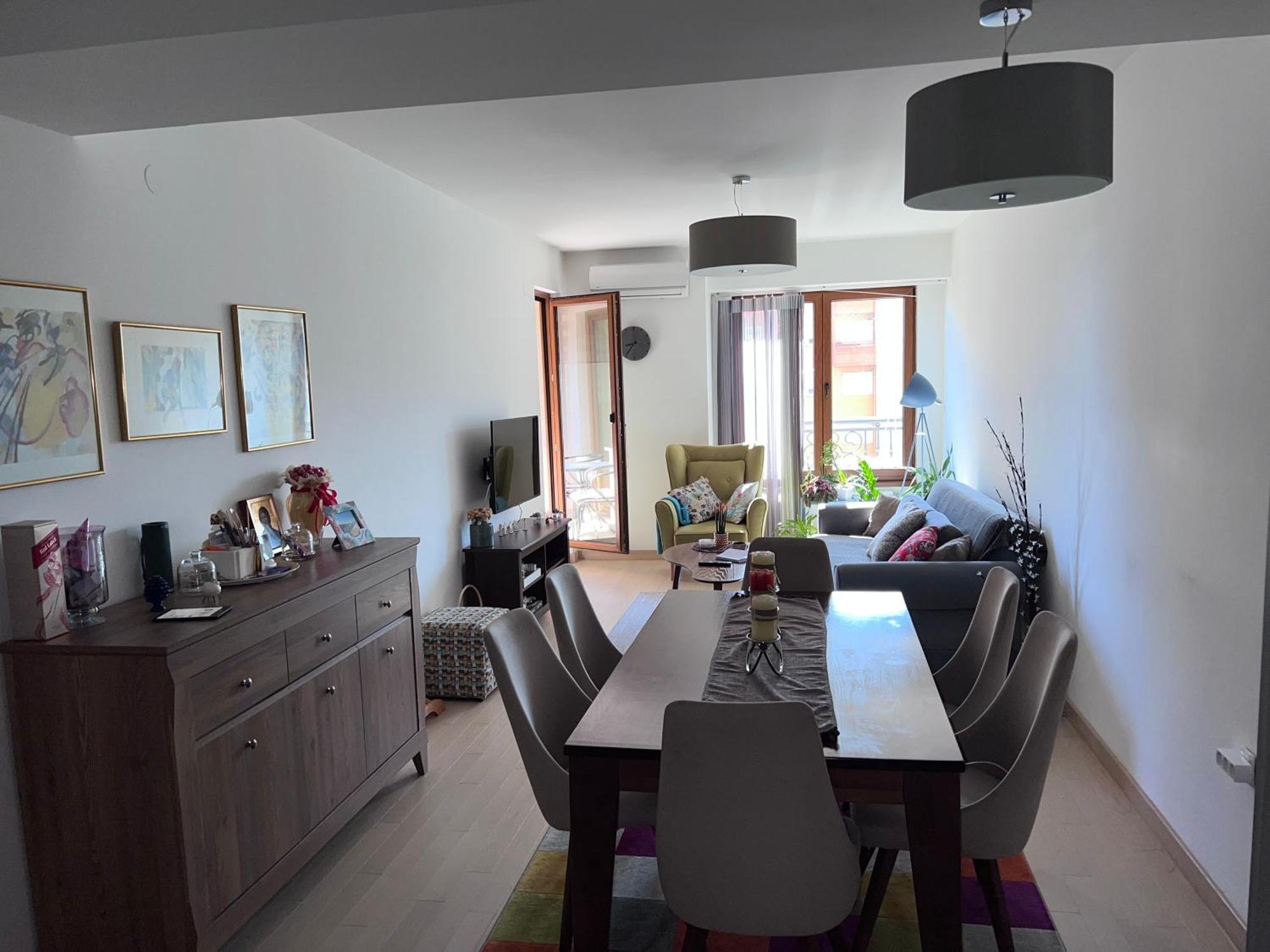 Modern Flatiron Apartment, Skopje Center Exterior photo